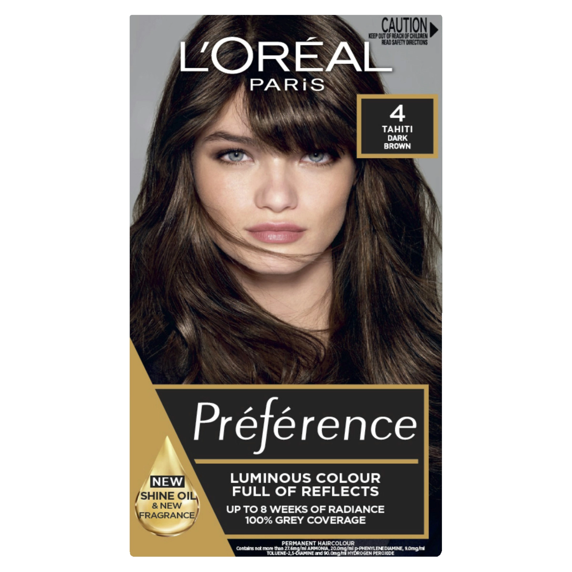 L'Oreal Paris Preference 4 Tahiti Dark Brown