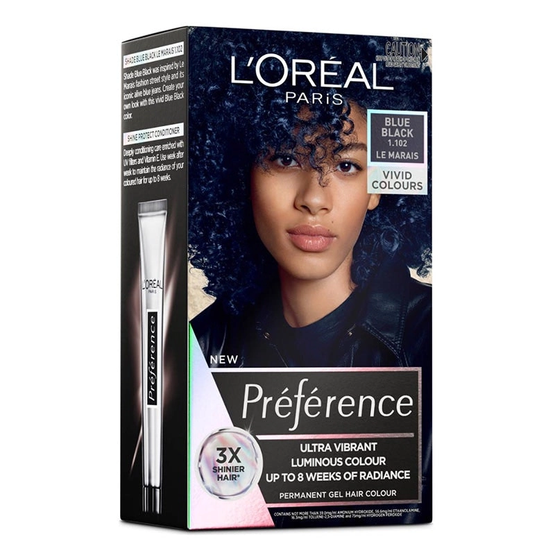 L'Oreal Paris Preference Vivids 1.102 Blue Black