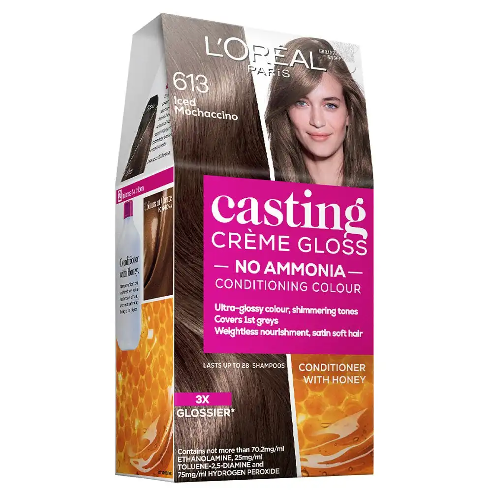 Loreal Casting Creme Gloss Hair Colour 613 Iced Mochaccino