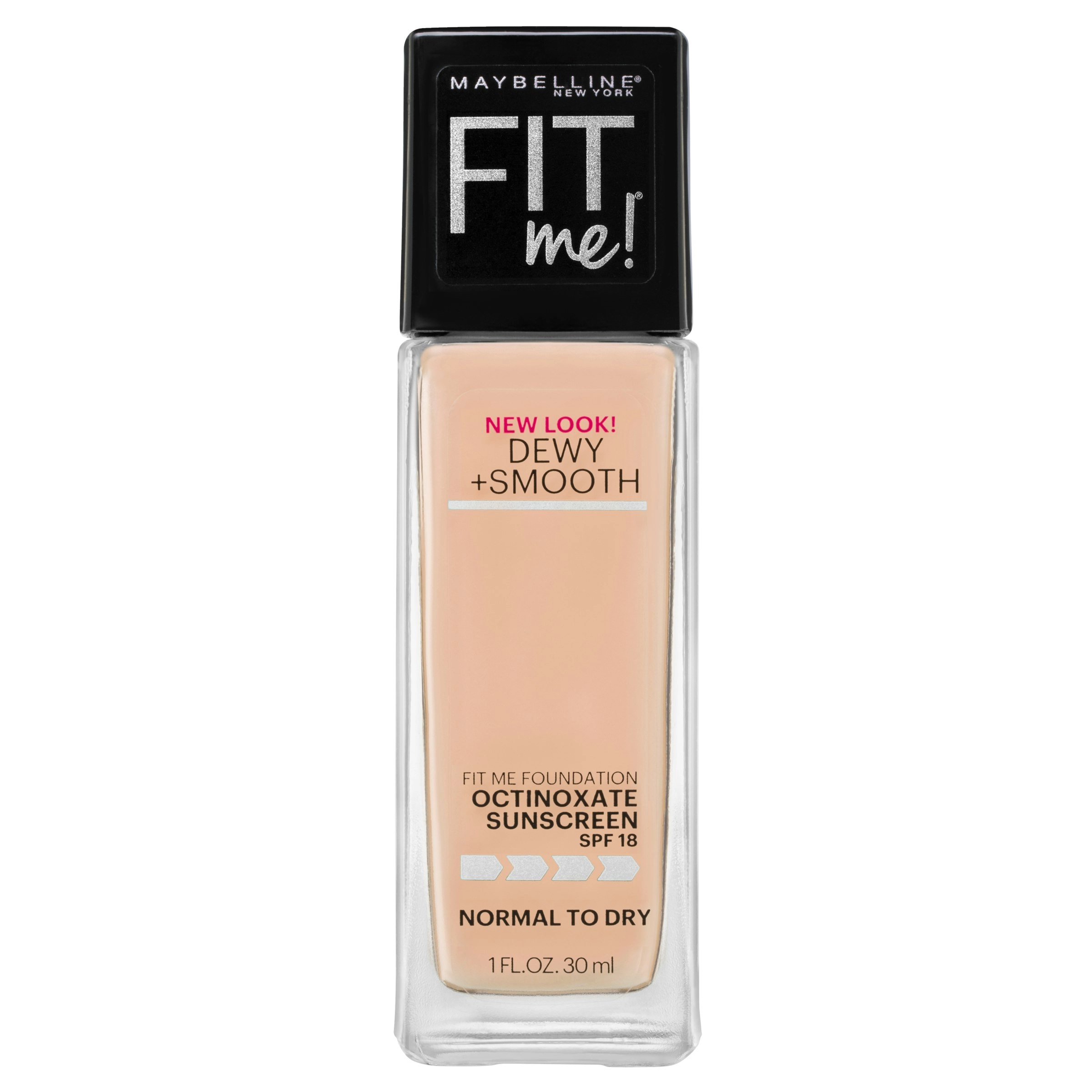 Maybelline Fit Me Dewy & Smooth Luminous Liquid Foundation - Classic Ivory 120