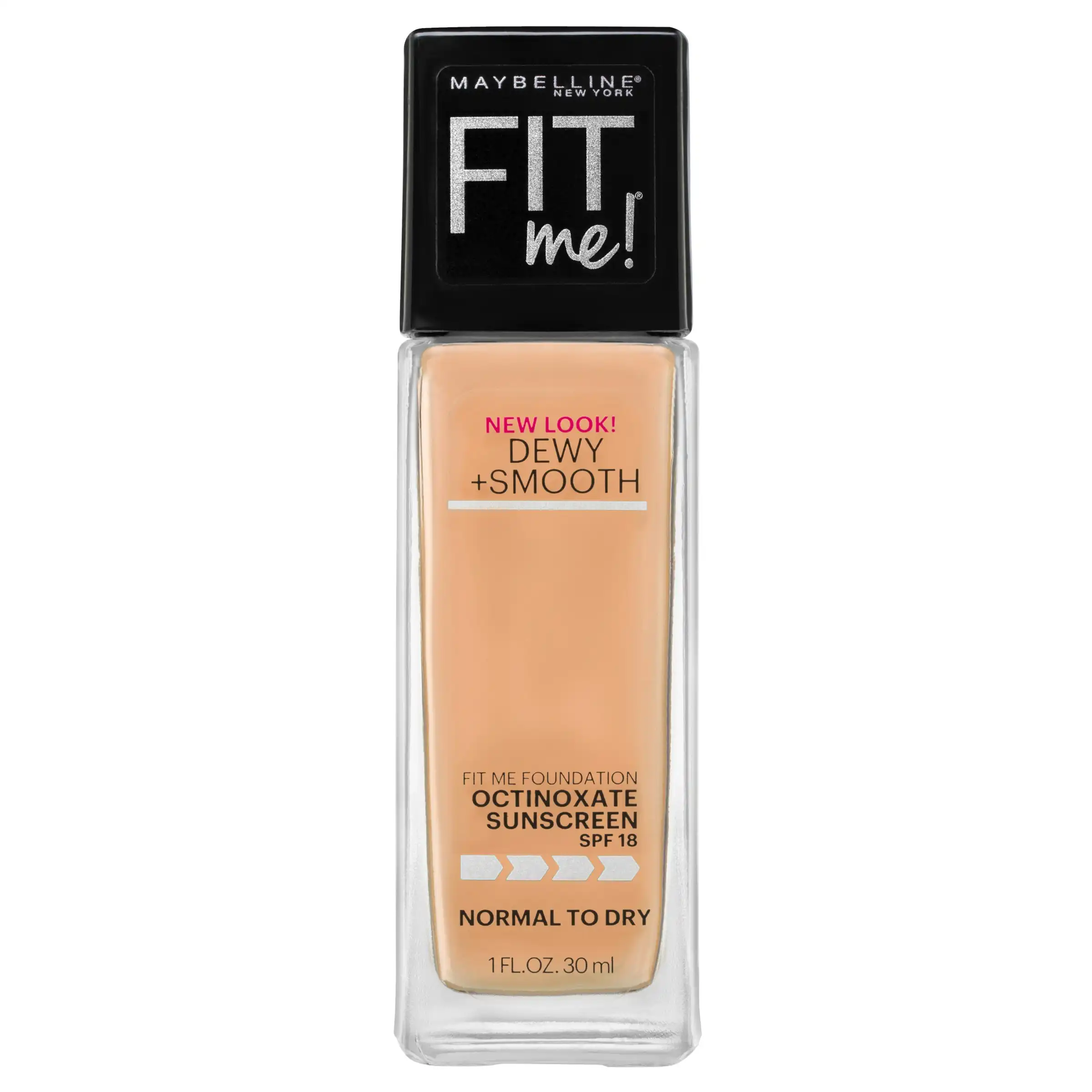 Maybelline Fit Me Dewy & Smooth Luminous Liquid Foundation - Natural Buff 230