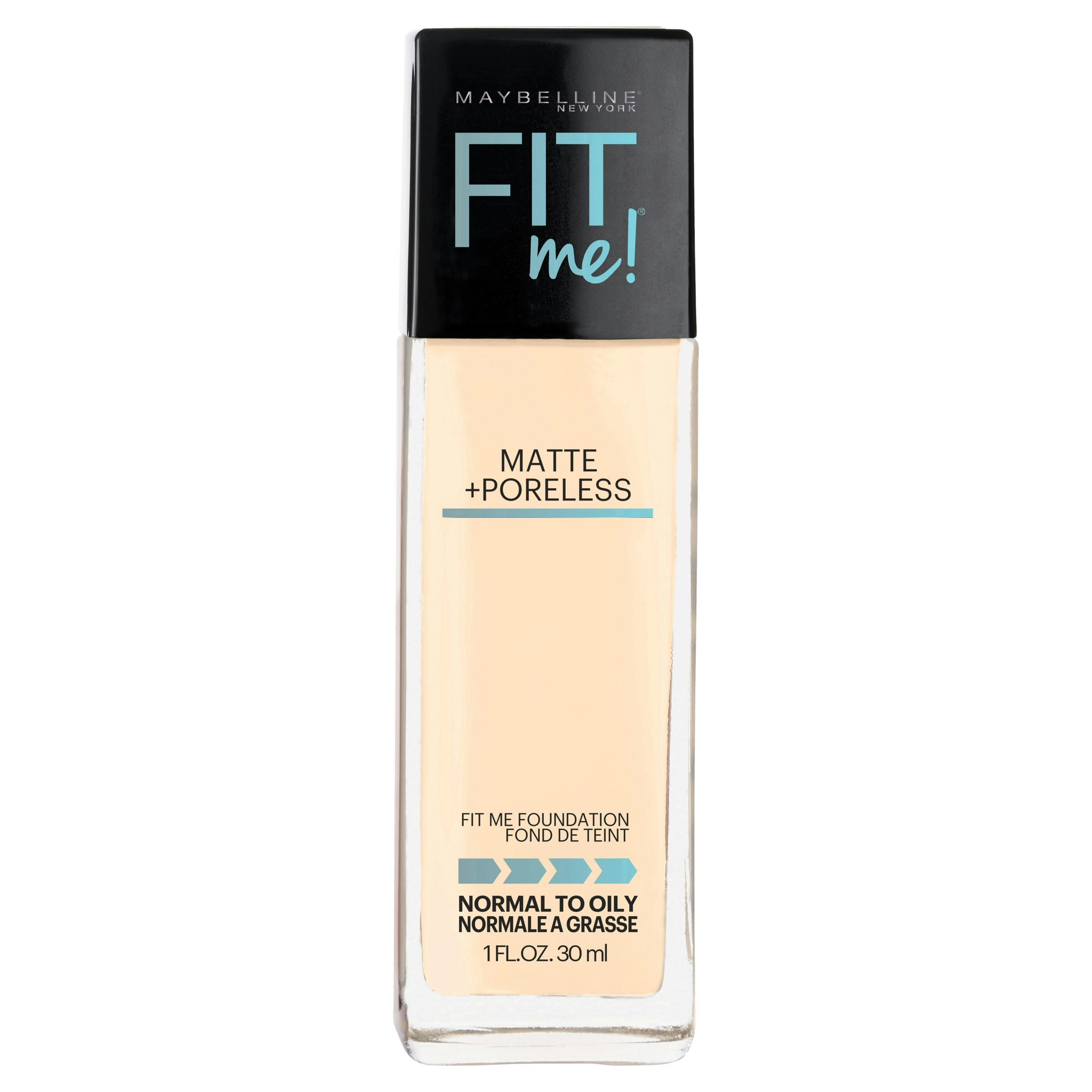 Maybelline Fit Me Matte & Poreless Mattifying Liquid Foundation - Porcelain 110