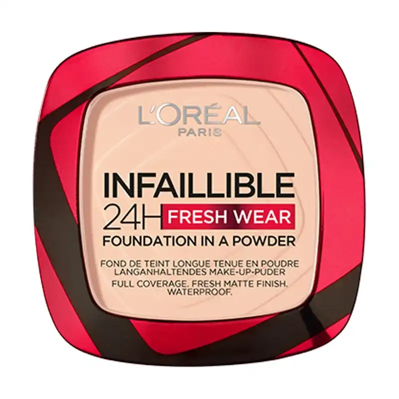 L'Oreal Paris Infallible Fresh Wear Powder Foundation 180 Rose Sand