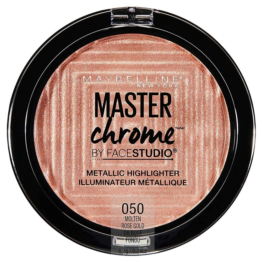 Maybelline Master Chrome Metallic Highlighter Powder - Molten Rose Gold