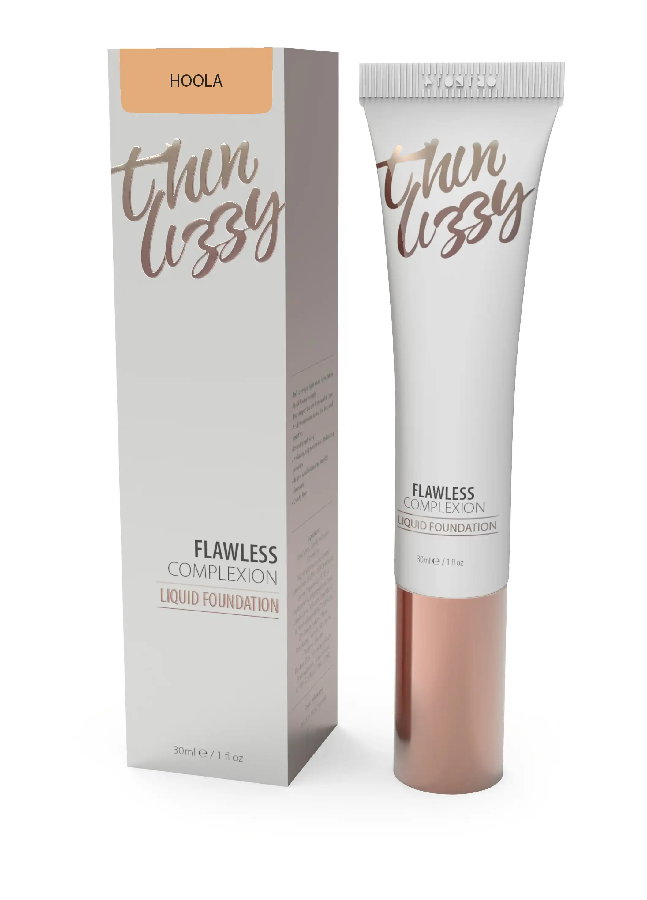 Thin Lizzy Flawless Complexion Liquid Foundation Hoola