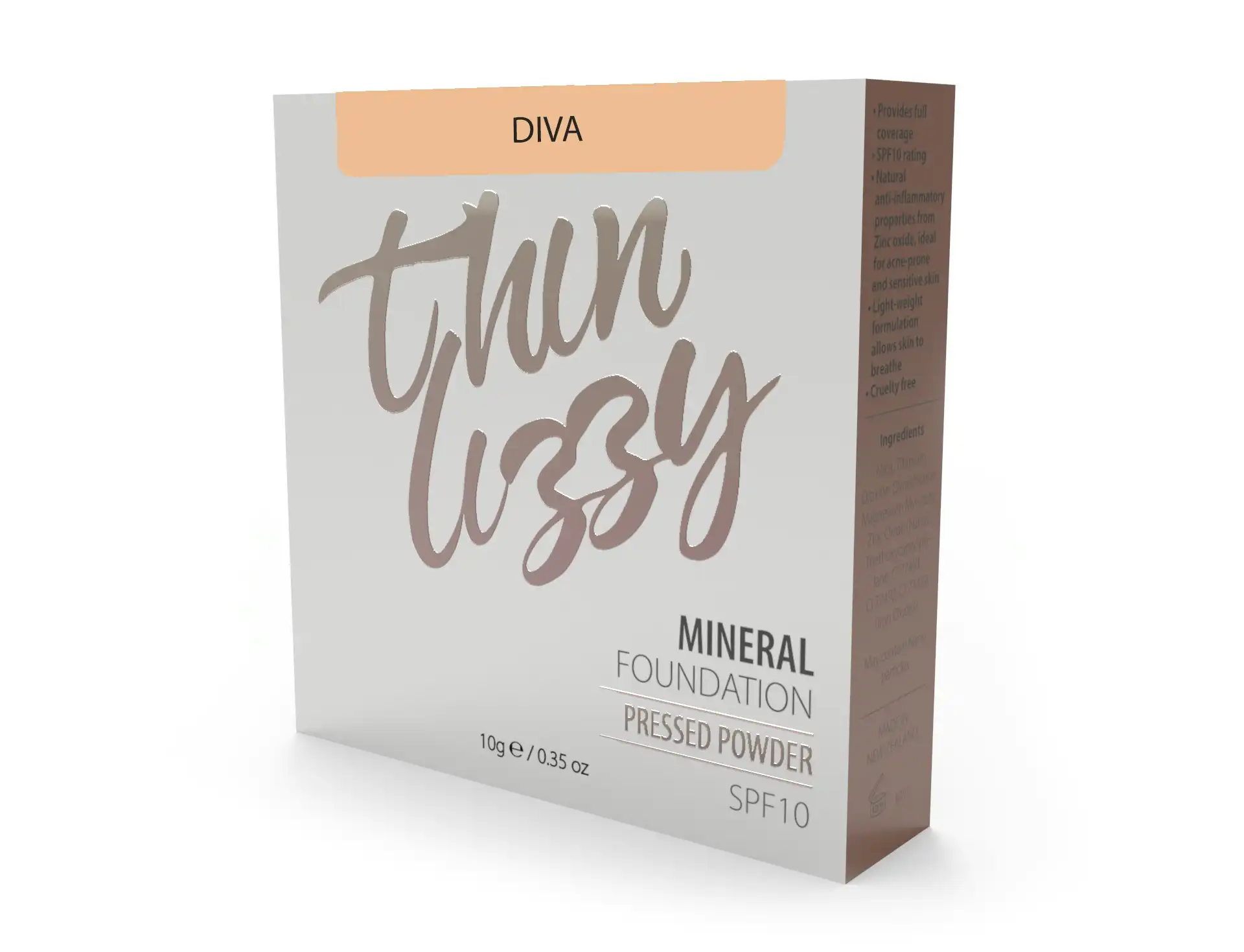 Thin Lizzy Pressed Mineral Foundation Diva