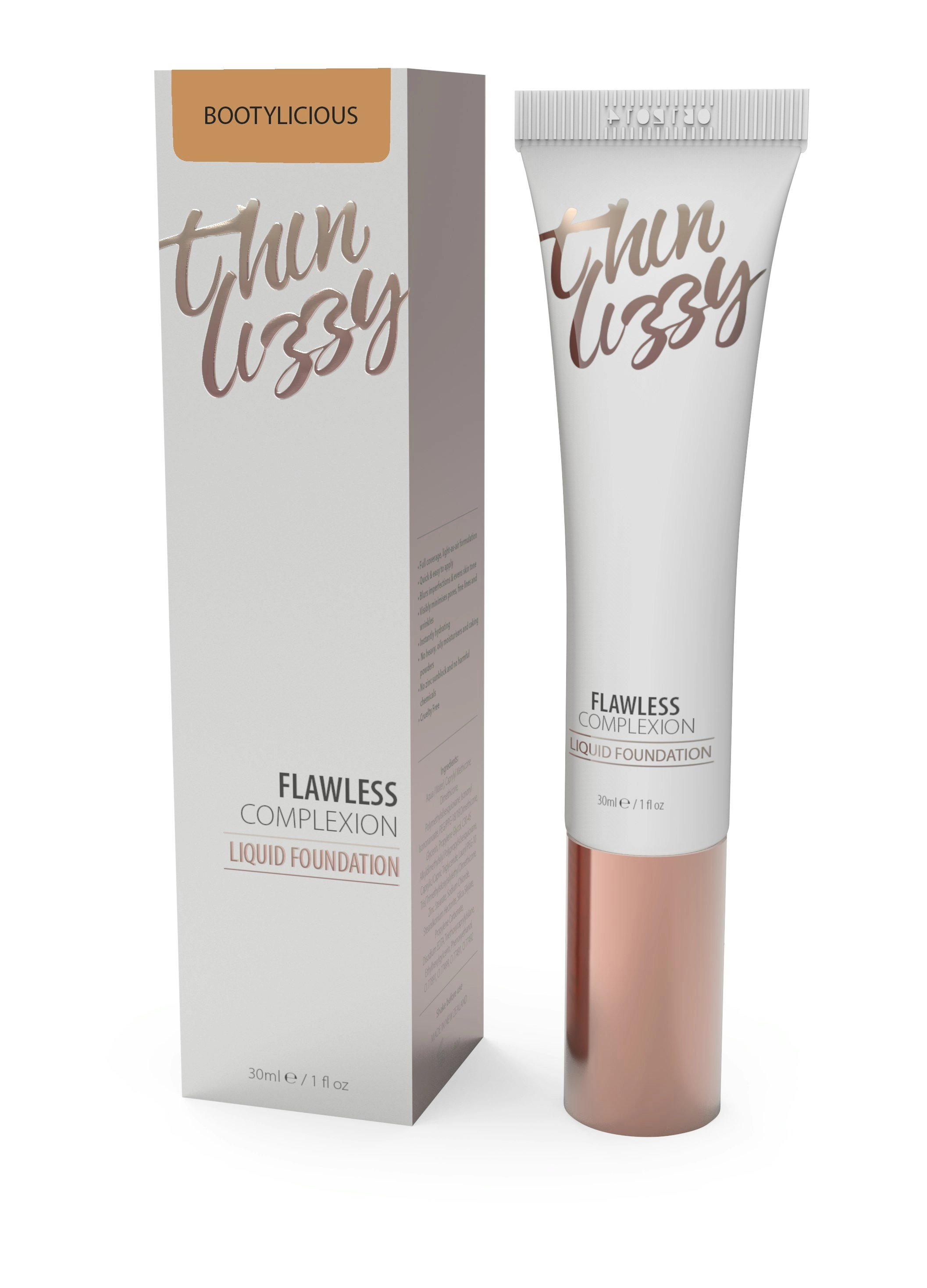 Thin Lizzy Flawless Complexion Liquid Foundation Bootylicious