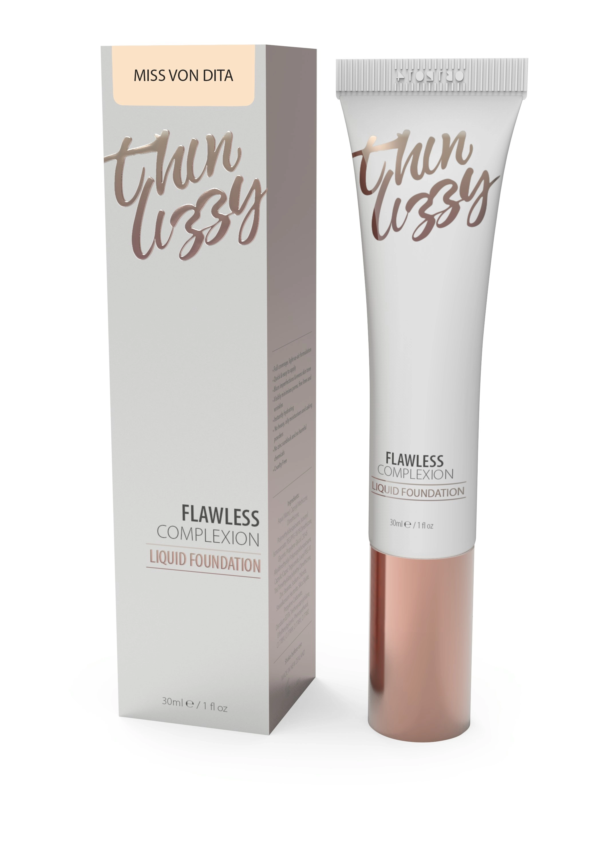 Thin Lizzy Flawless Complextion Liquid Foundation Dita