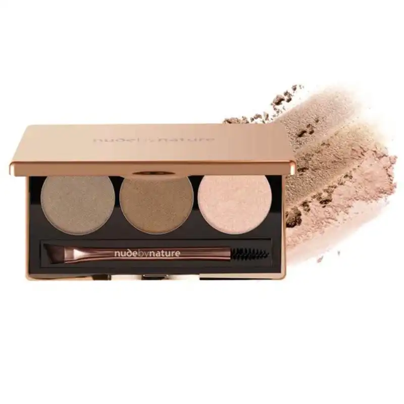 Nude by Nature Natural Definition Brow Palette Blonde