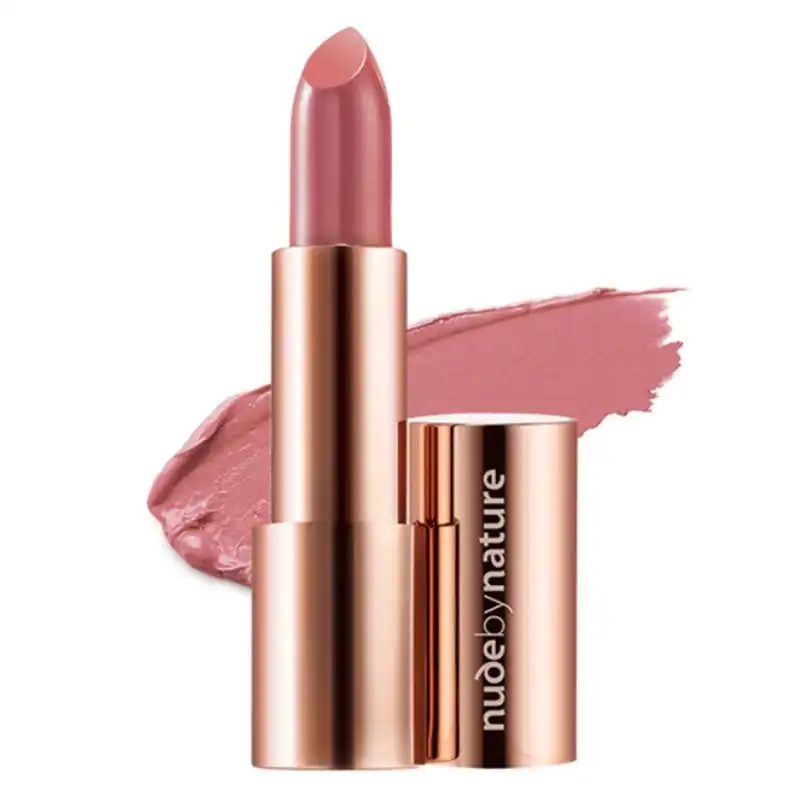 Nude by Nature Moisture Shine Lipstick 03 Dusty Rose