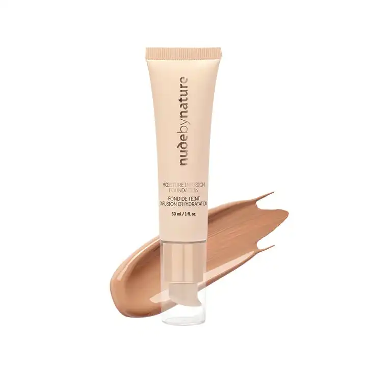 Nude by Nature Moisture Infusion Foundation W8 Classic Tan