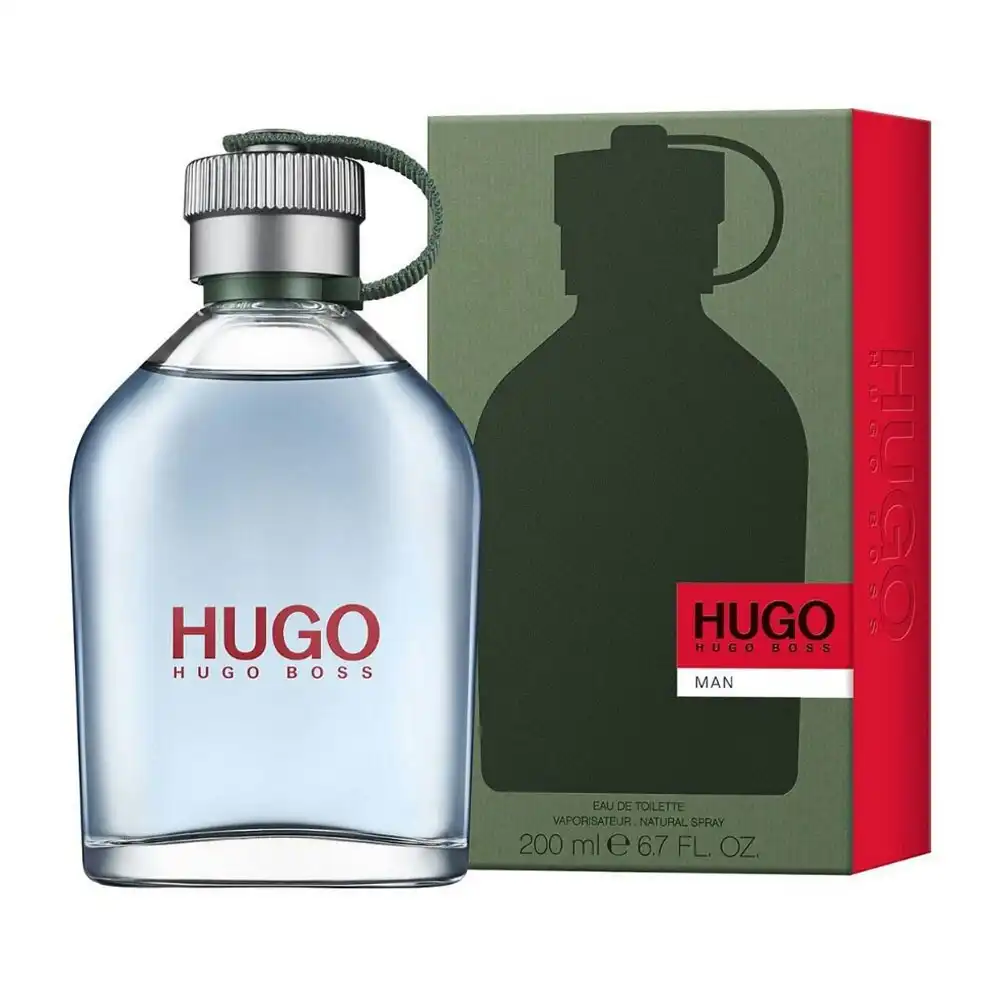 Hugo Boss Man 200ml Eau De Toilette Mens/Men EDT Natural Spray/Fragrance/Scent