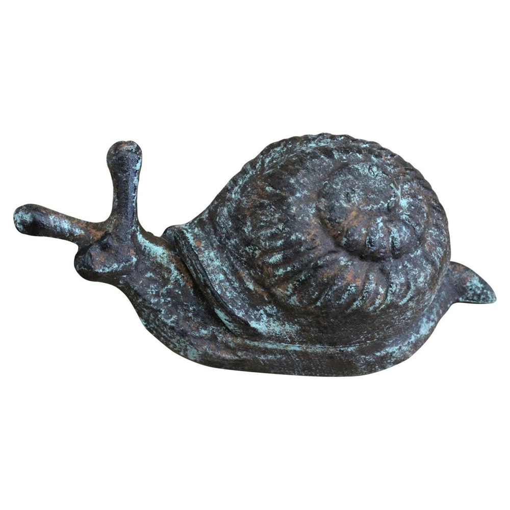 Key Hide Snail 15.5cm Metal Container Organiser Storage/Holder Hider Home Decor