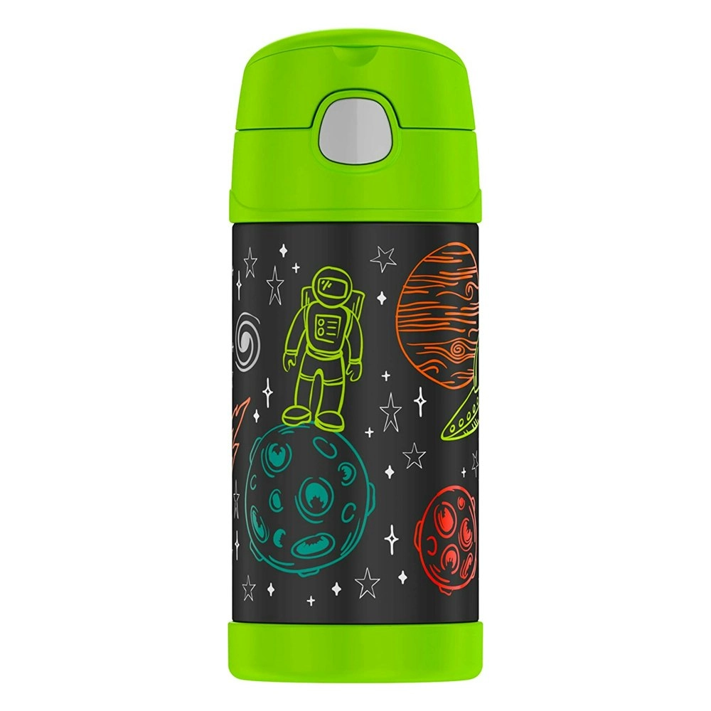 Thermos 355ml Funtainer Vacuum Insulated Drink Bottle Astronaut Stainless Steel