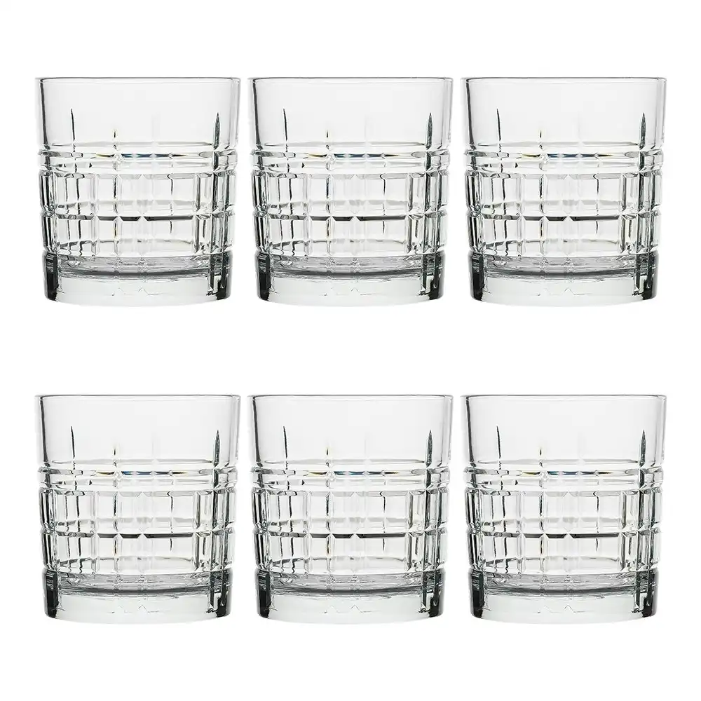 6pc Ecology Jasper 300ml Glass Drink Tumblers Cocktail Drink Glasses Glassware
