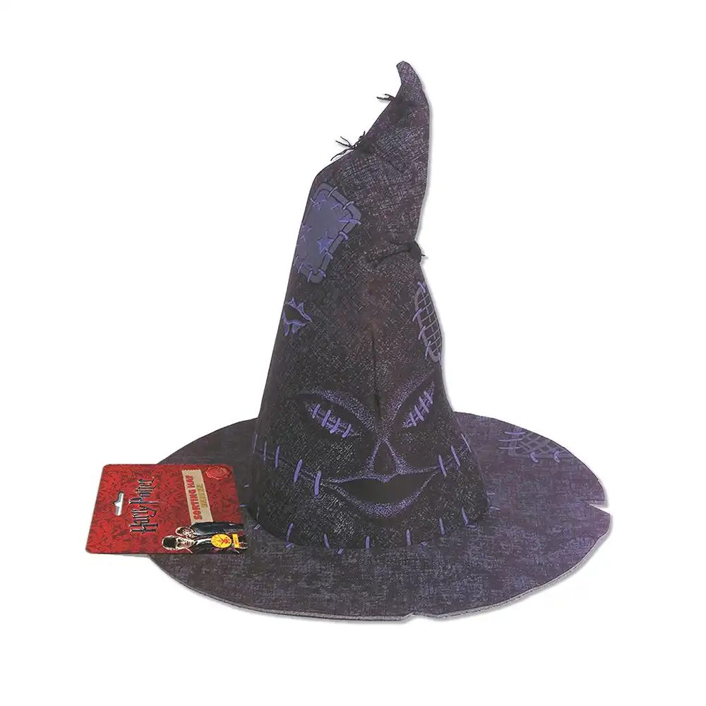 Harry Potter Hogwarts Wizard Magical Sorting Hat Halloween Party Costume Black