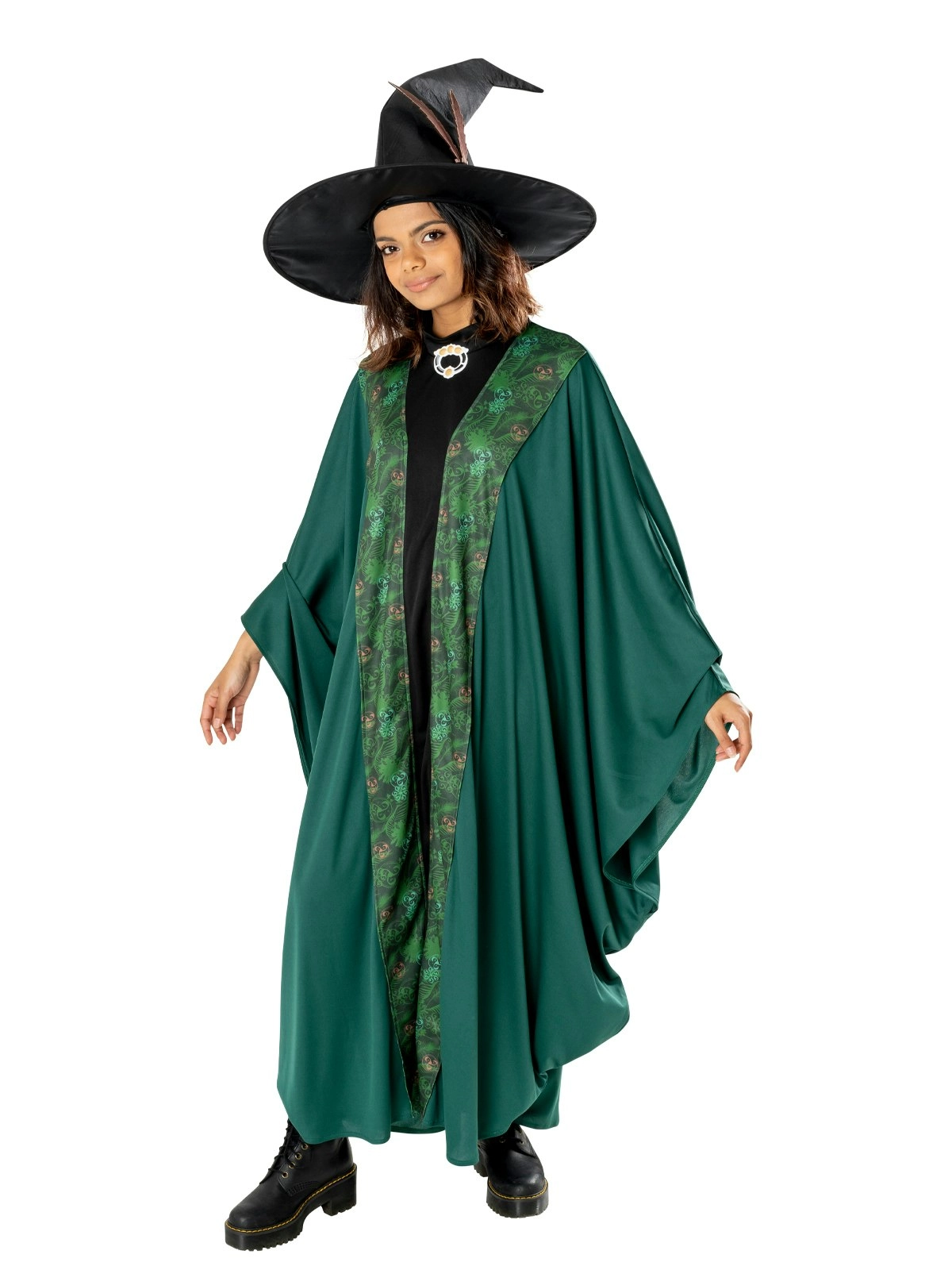 Harry Potter Hogwarts Professor Mcgonagall Adult Women Robe One Size w/Hat