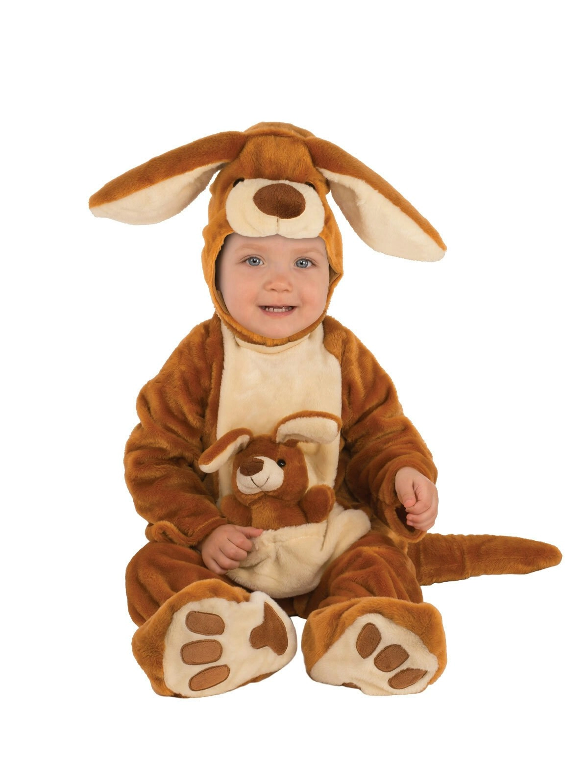 Rubies Kangaroo Plush Animal Dress Up Party Costume - Size Unisex Baby/Toddler