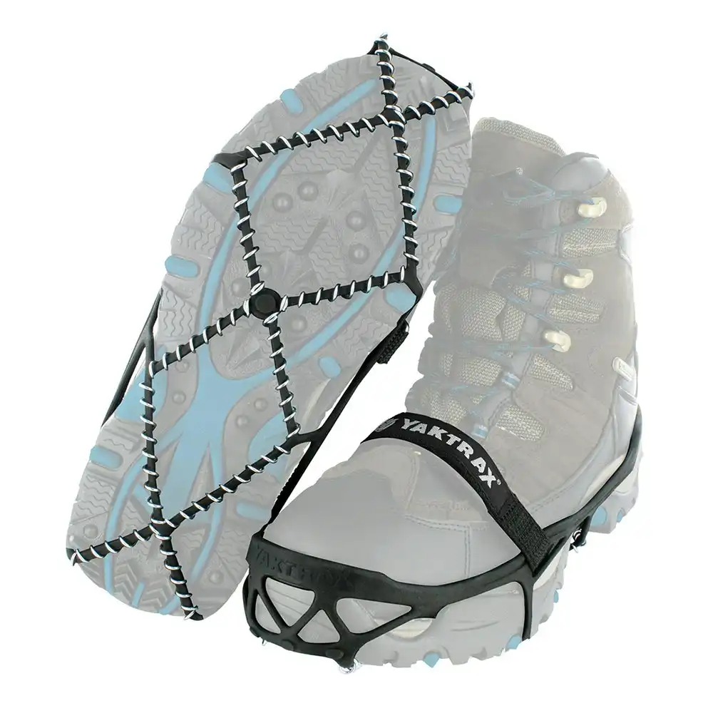 Yaktrax US W 6.5-10/M 5-8.5 Unisex Pro Traction Device Cleats Snow Shoes Grips