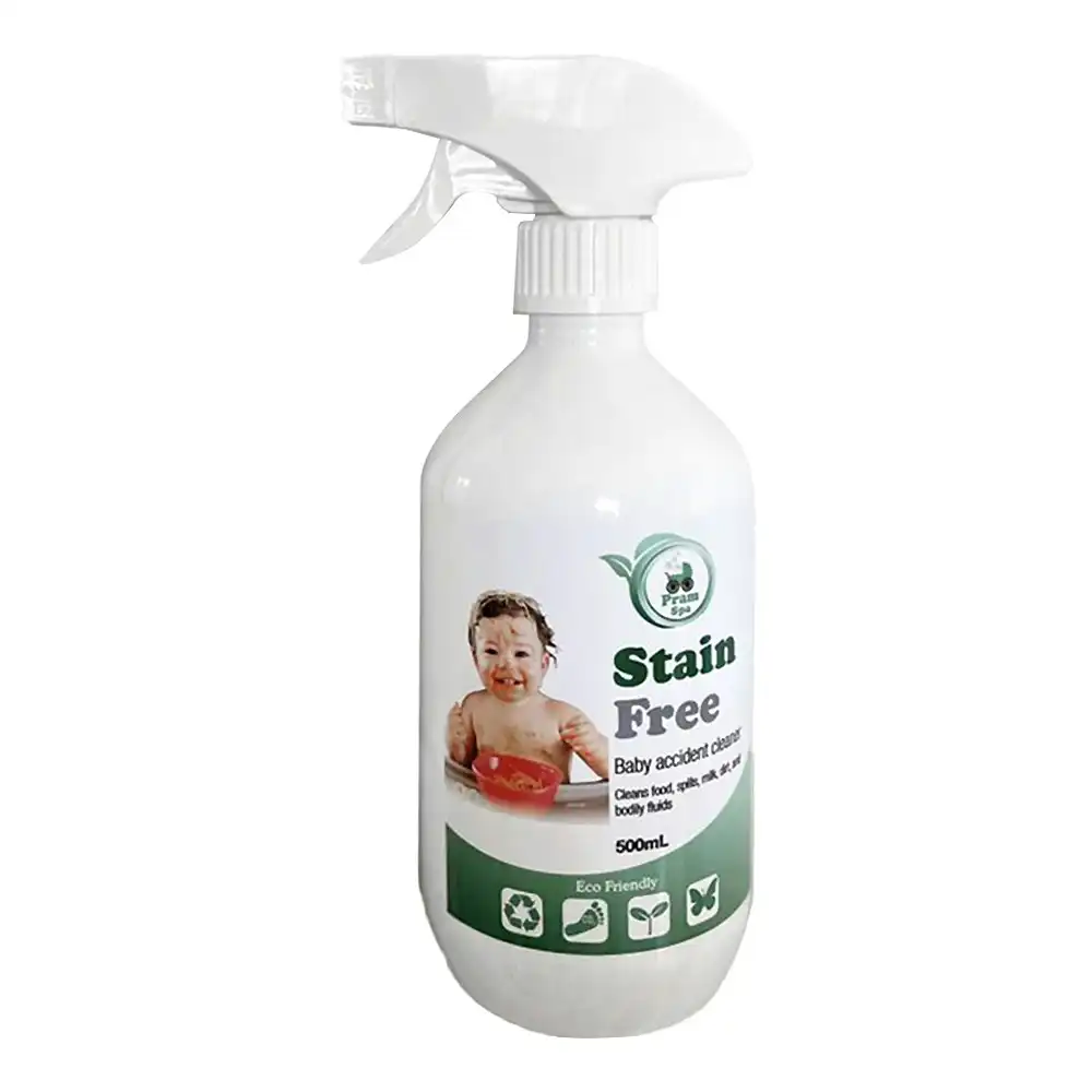 Pram Spa 500ml Stain Free Eco Friendly Non-Toxic Baby Accident Fabric Cleaner