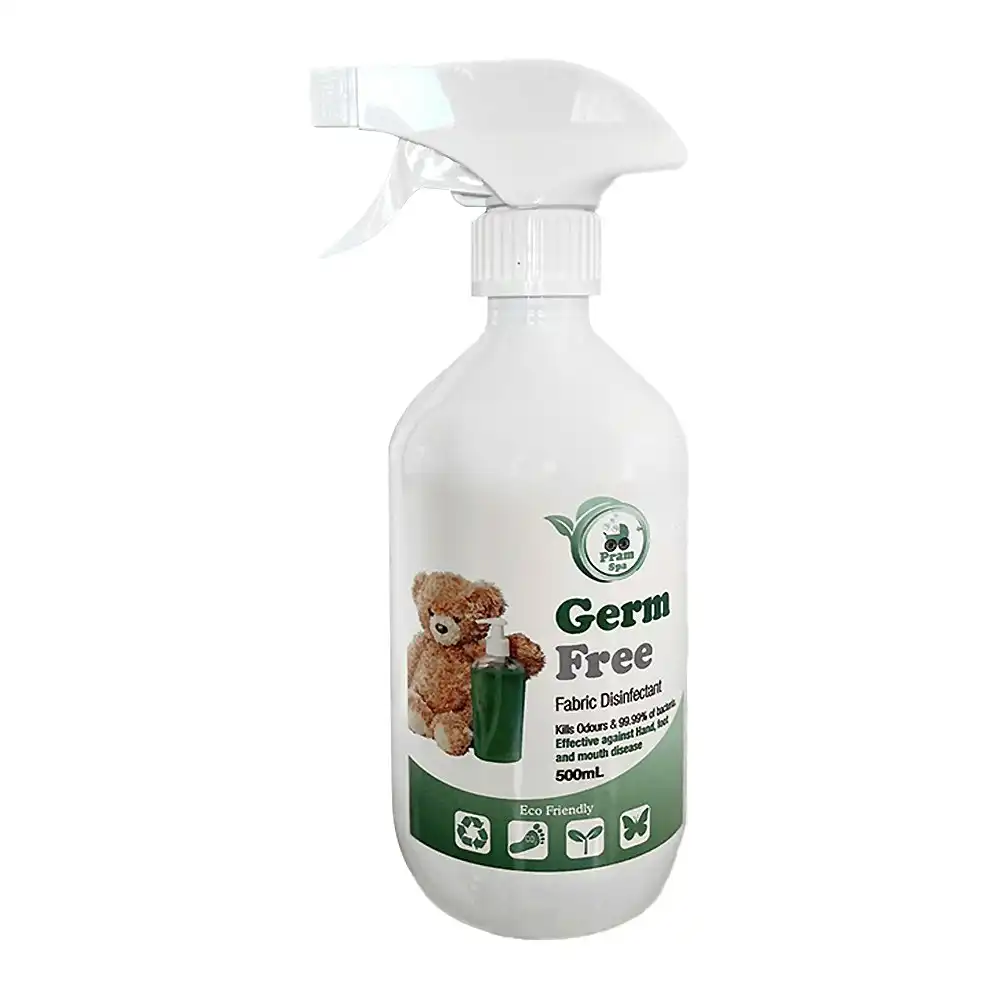 Pram Spa 500ml Germ Free Eco Friendly Non-Toxic Baby Safe Fabric Disinfectant