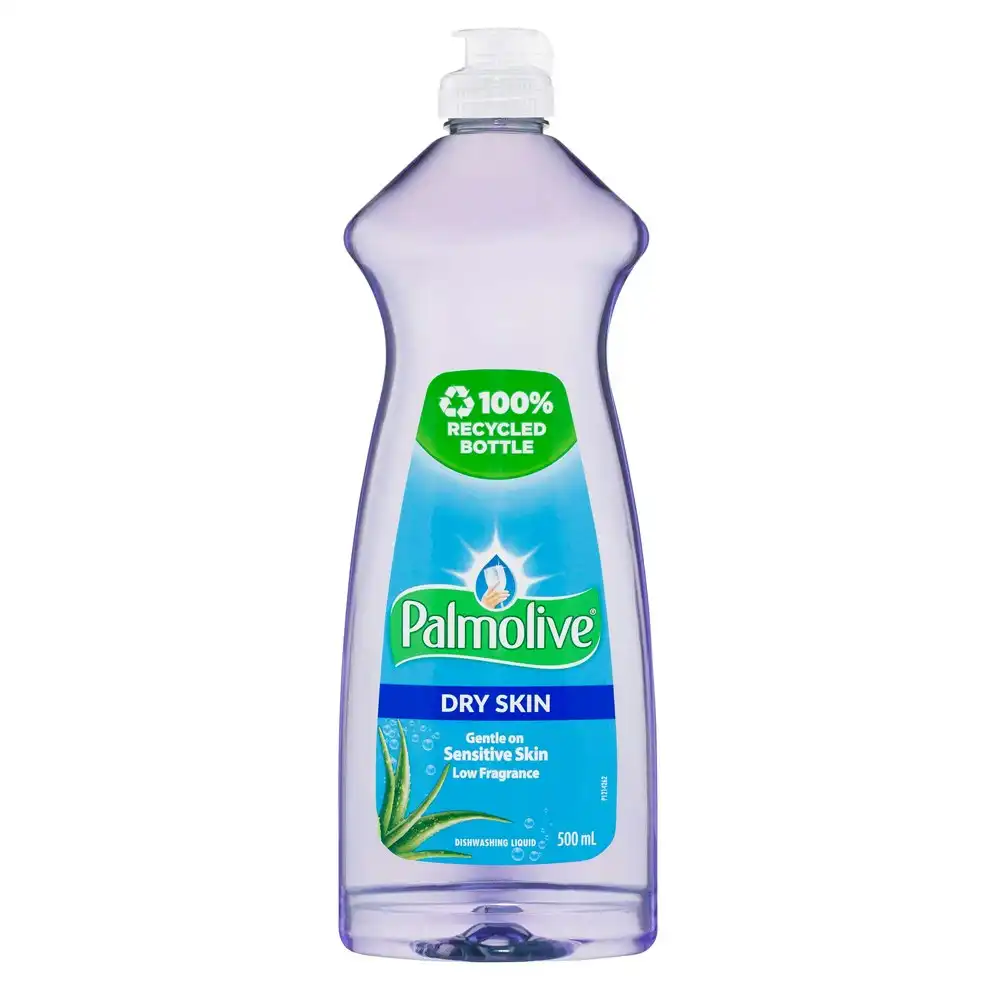 Palmolive 500ml Dishwashing Liquid Dry Skin Aloe Gentlle/Sensitive Skin