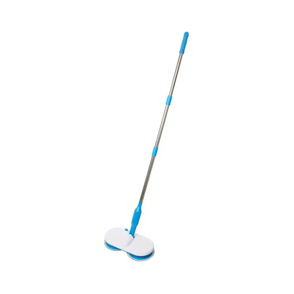 Vistara Dual Spin Cordless Rechargable Electric Wet/Dry Floor Rotating Heads Mop