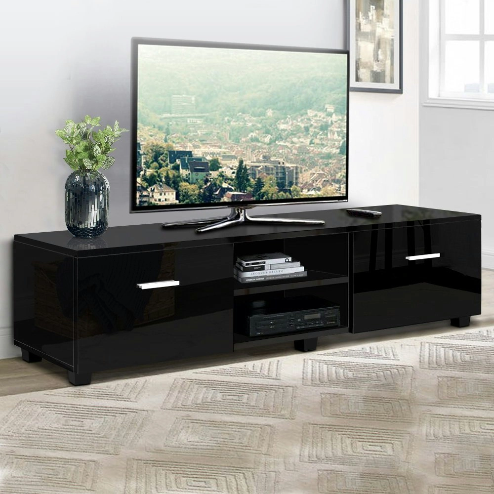 Artiss Entertainment Unit TV Cabinet 140cm Black Jim