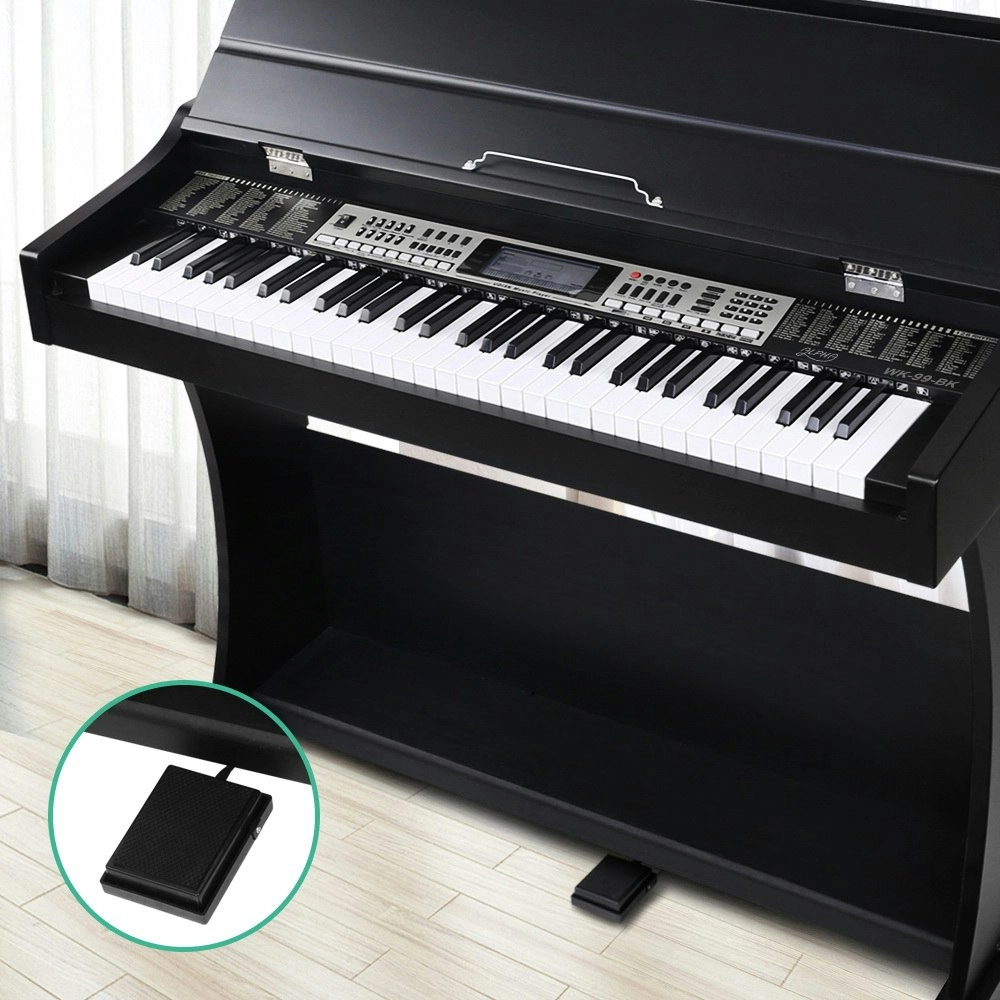 Alpha 61 Keys Electronic Piano Keyboard Digital Electric Classical Music Stand