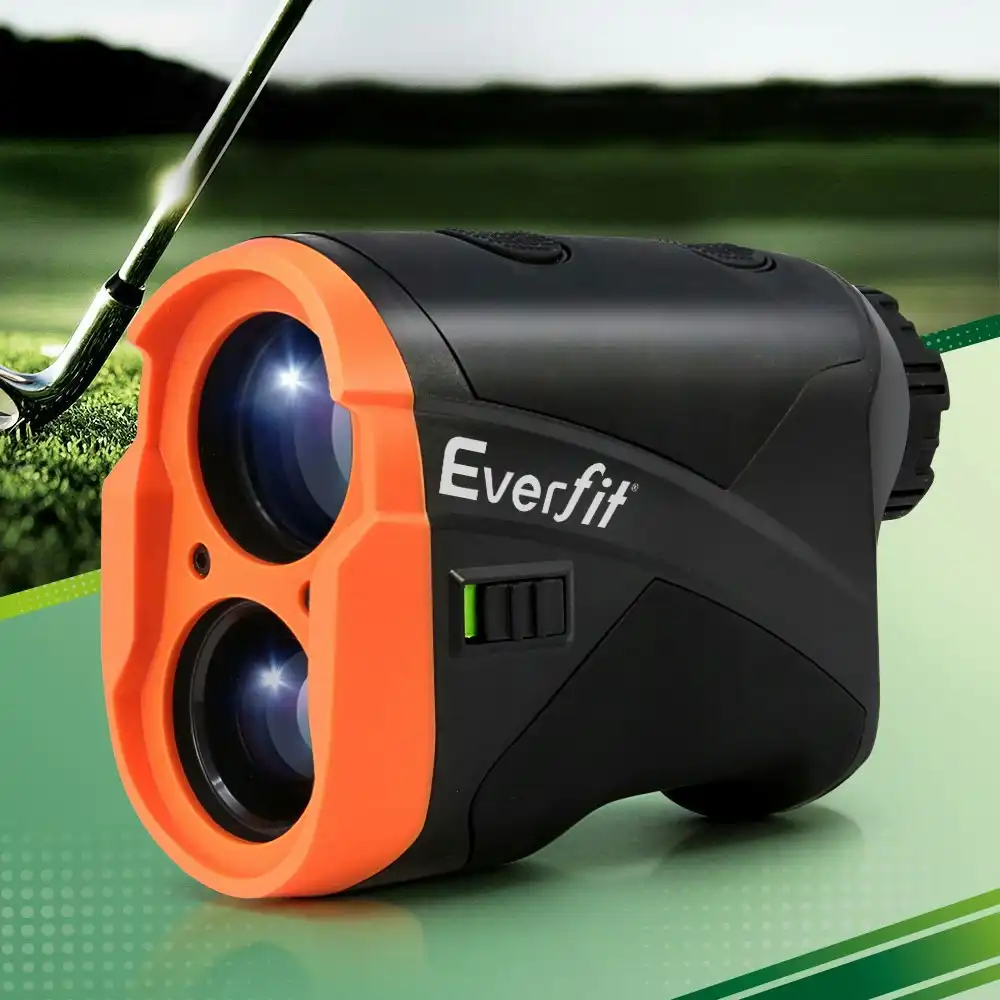 Everfit Golf Rangefinder 700M Laser Range Finder Distance Slope Angle Vibration Orange