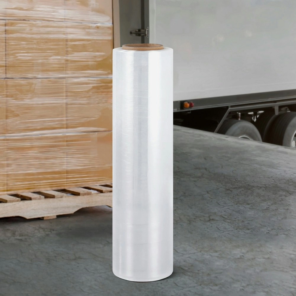 500mm x 400m Stretch Film Pallet Shrink Wrap 1 Roll Package Use Plastic Clear