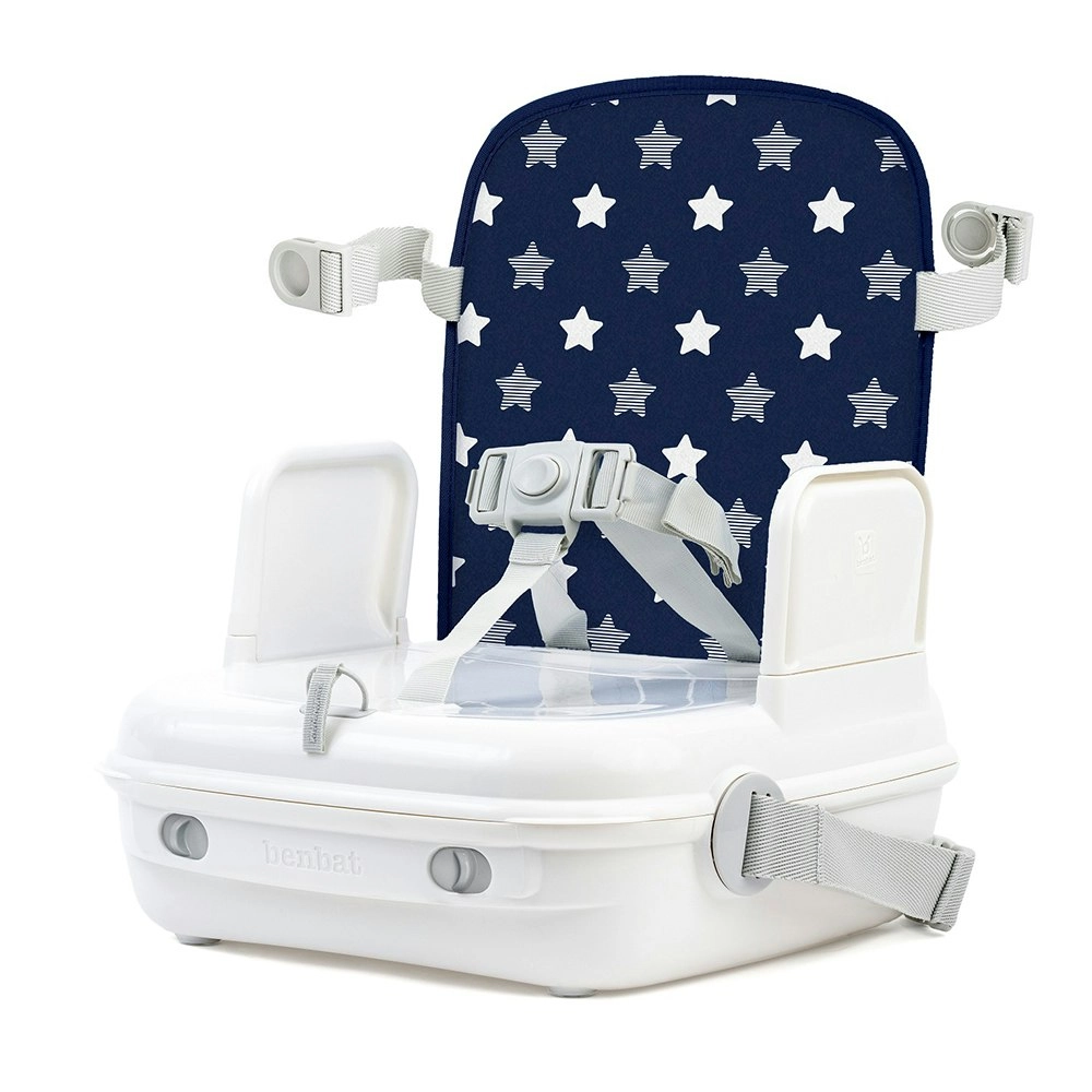 Benbat YummiGo2 3 in 1 Feed & Go Booster/Storage Case Baby/Kids High Chair Navy