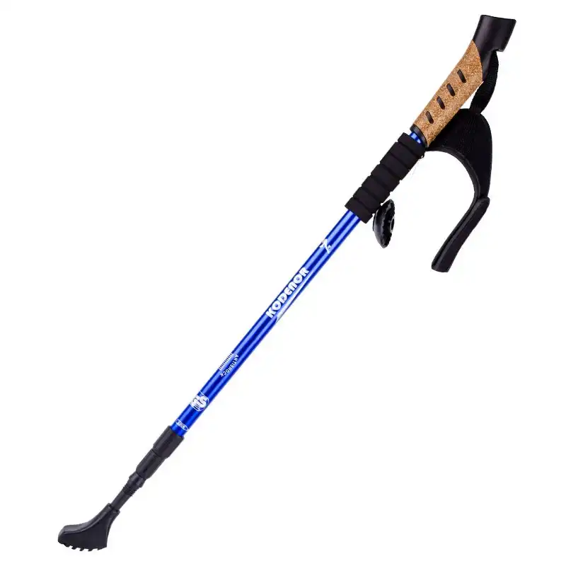 OSA Aluminium 135cm Walking/Trekking/Hiking Pole Lightweight/Adjustable Blue