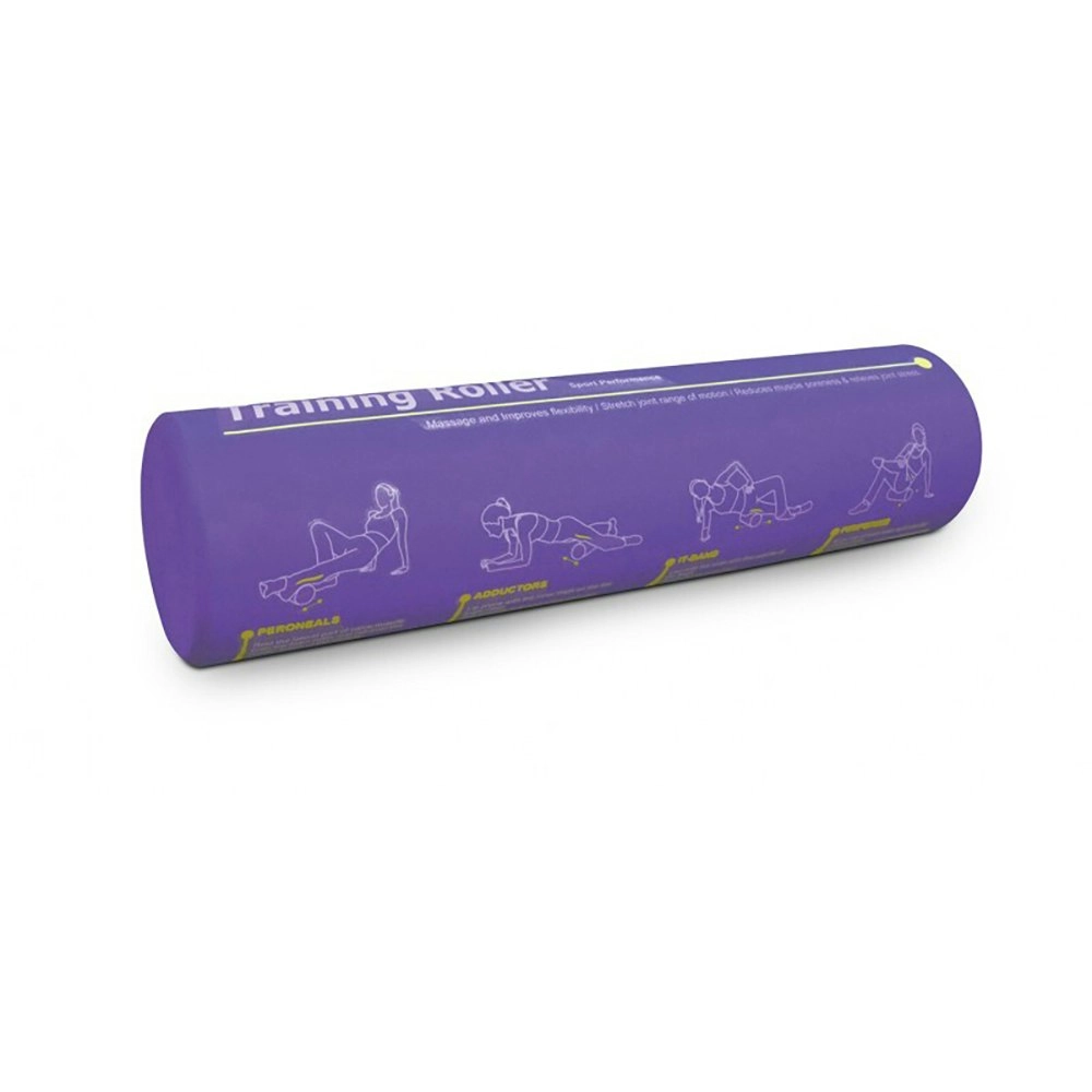 bodyworX Purple Training Fitness Workout EVA Foam Tube Body Rollers 60x15cm