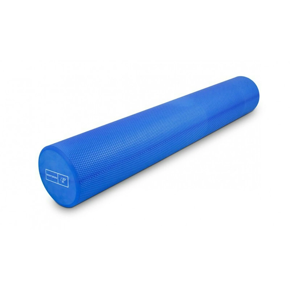 bodyworX EVA Foam Fitness/Physio Gym Yoga/Pilates Workout Roller 36in/91cm Blue