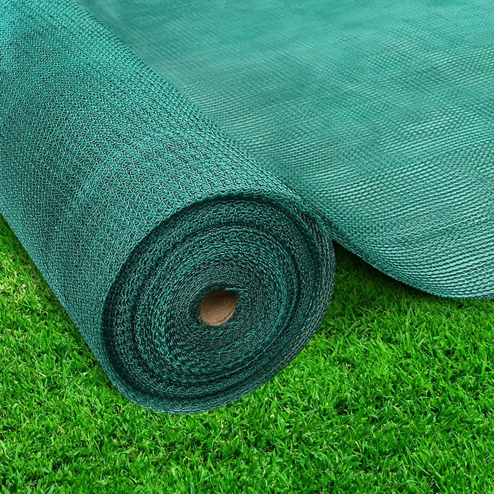 Instahut 30% Shade Cloth 1.83x10m Shadecloth Wide Heavy Duty Green