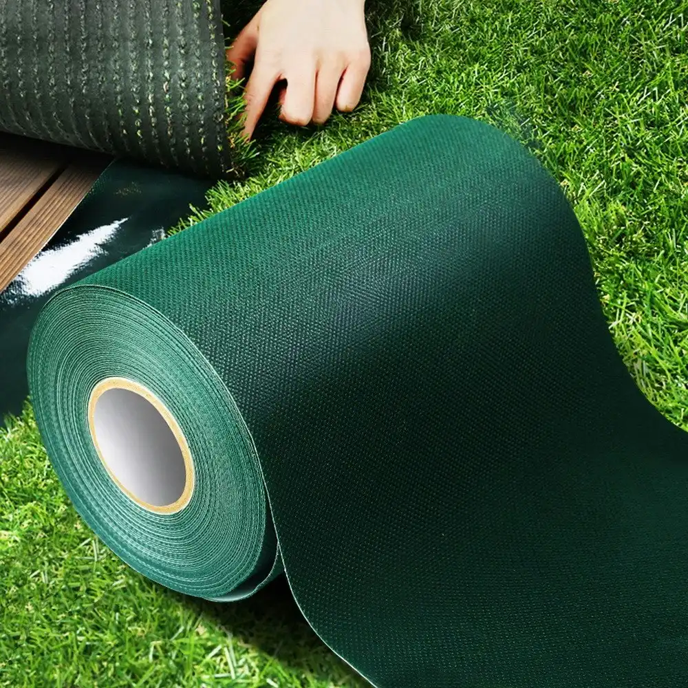 Primeturf Artificial Grass 15cmx20m Synthetic Self Adhesive Turf Joining Tape Weed Mat