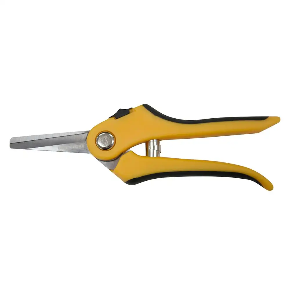 Gardenmaster Floral Snips Precision Flower Cutting/Pruning Tool Yellow/Black