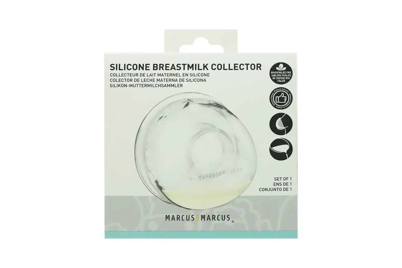 Marcus & Marcus Breastmilk Collector Extremely Soft Food Grade Padded Silicone