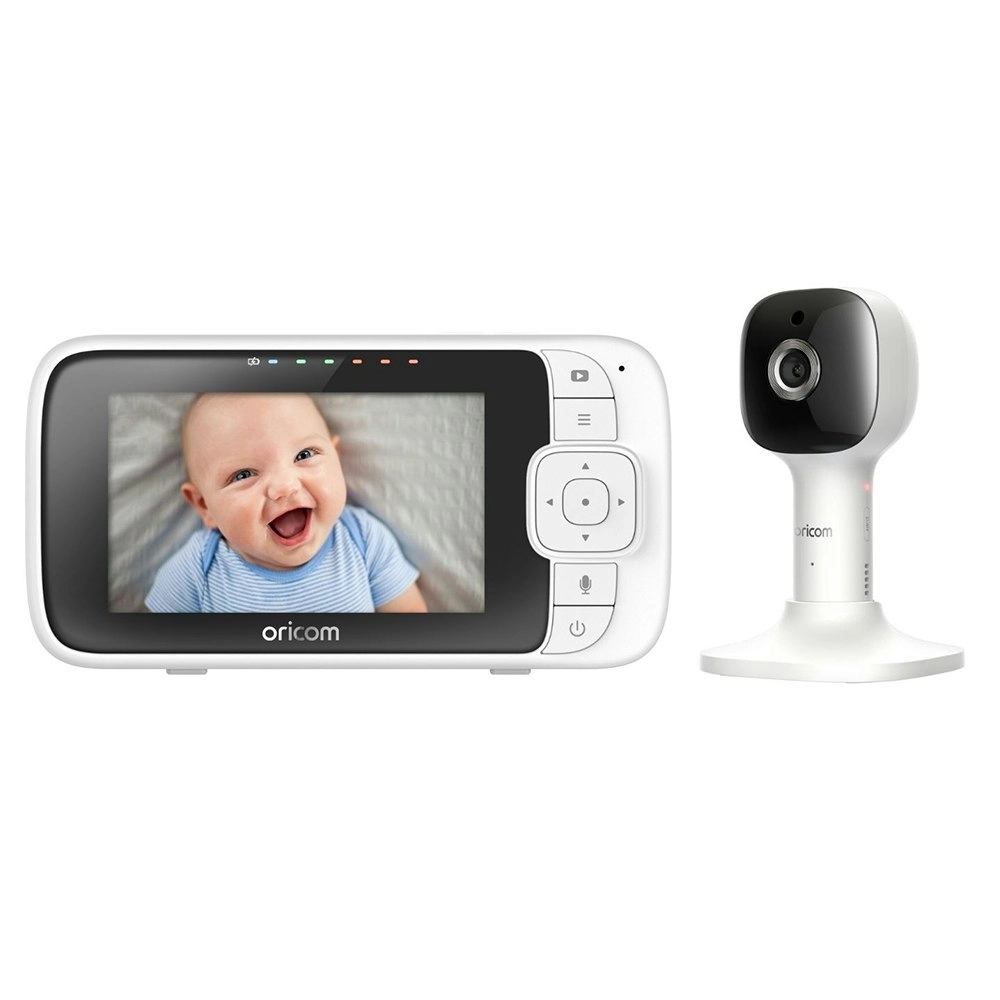 Oricom OBH430 Nursery Pal 4.3" Smart HD WiFi Baby Monitor w/ Night Light