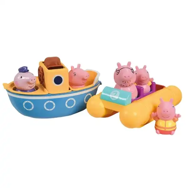 Peppa Pig Kids/Children/Toddler Peppa Boat Adventure Set Water/Bath Toy 18m+
