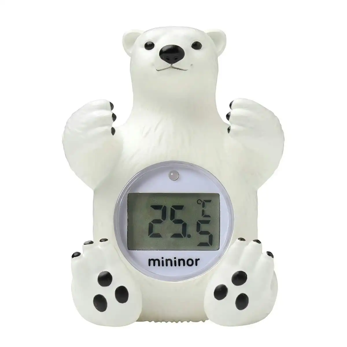 Mininor Baby/Infant Bath Animal Toy Water Safety Thermometer White Polar Bear