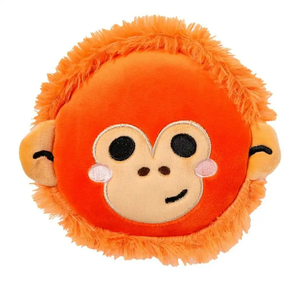 Relaxeazzz 15cm Orangutan Travel Pillow w/Eye Mask 6y+ Kids/Adults Cushion Plush