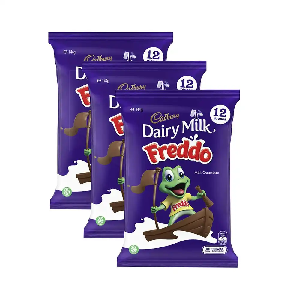 36pc Cadbury 144g Freddo Sharepack Dairy Milk Chocolate Treats Choco Sweet Snack