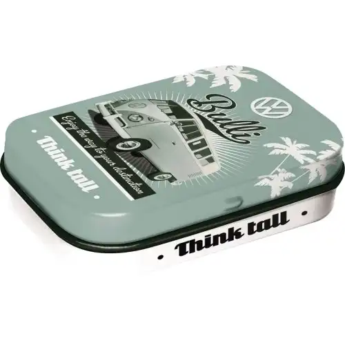 Nostalgic Art Mint Box Metal 6cm Tin Bulli Sweet Hard Candy Mints Fresh Breath