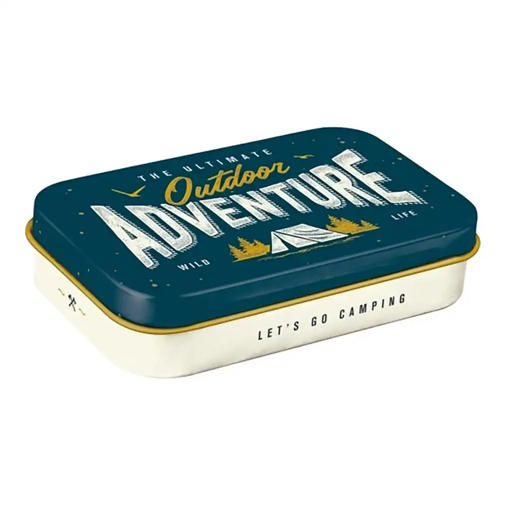 Nostalgic Art 10cm Mint Tin Box XL Outdoor Adventure Fresh Breath Hard Candy