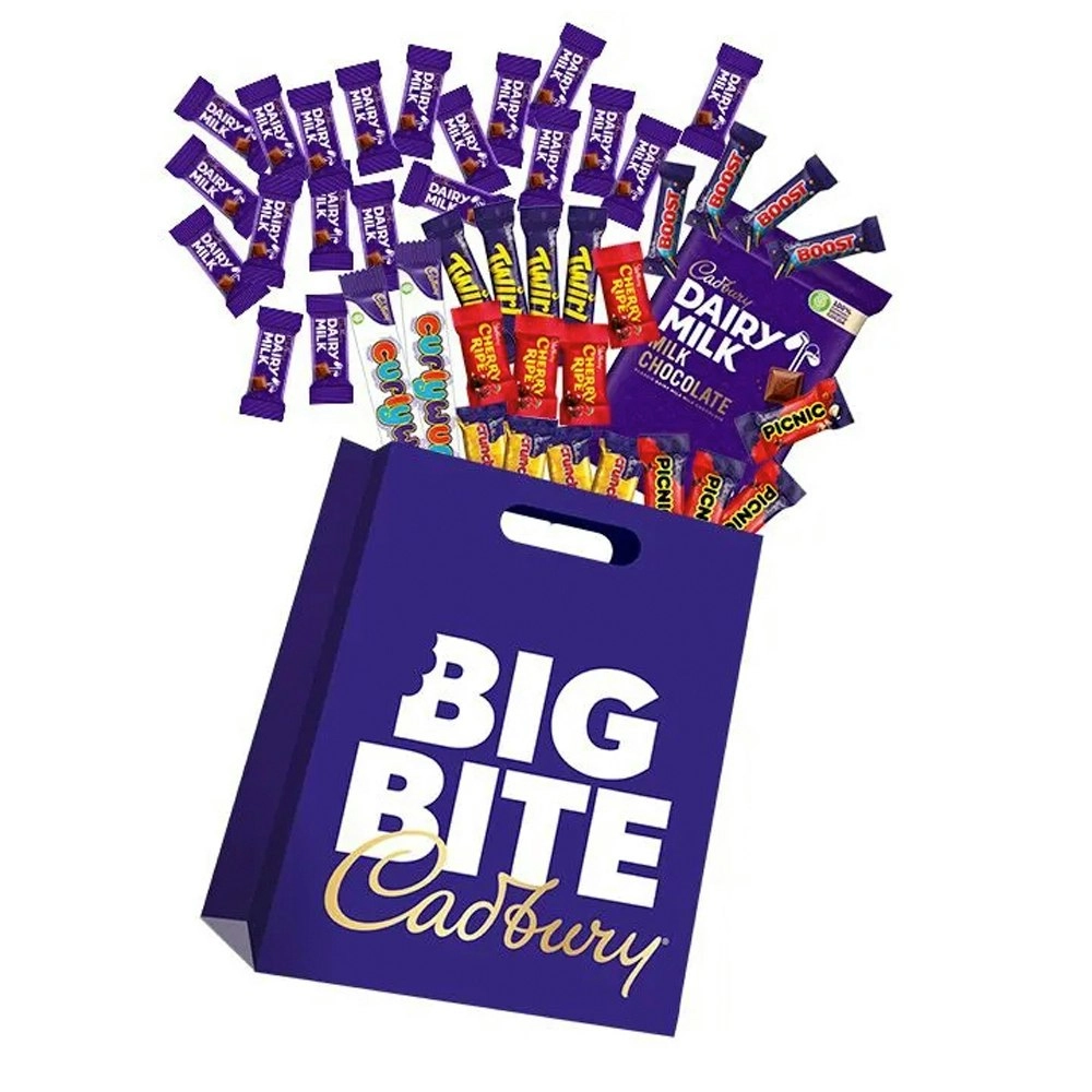 Cadbury Dairy Milk Big Bite Showbag Chocolate Mix Confectionery Sweets Snacks