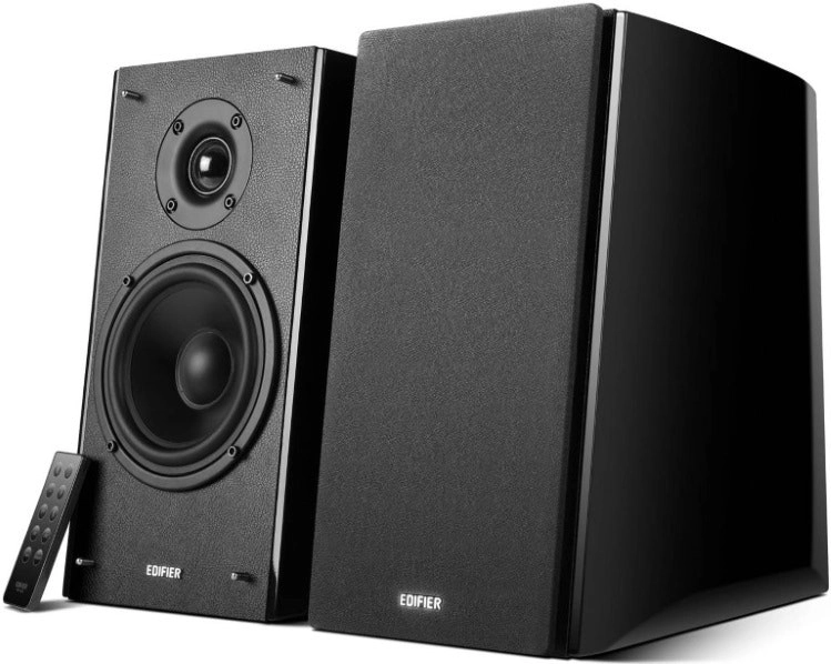 Edifier R2000DB Powered Bluetooth Lifestyle Bookshelf Speakers w/ BT/AUX Black