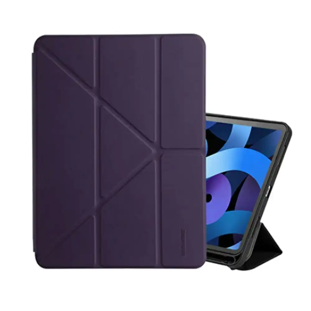 RockRose Defensor II Tri-Fold Origami Case For iPad Air 4/5 10.9" 2020/22 Violet