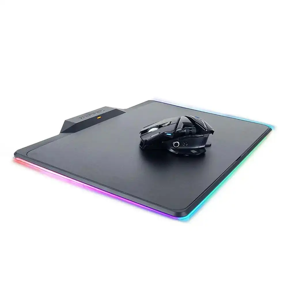 Mad Catz R.A.T. AIR Wireless RGB Gaming Mouse with Charging Mouse Pad Black